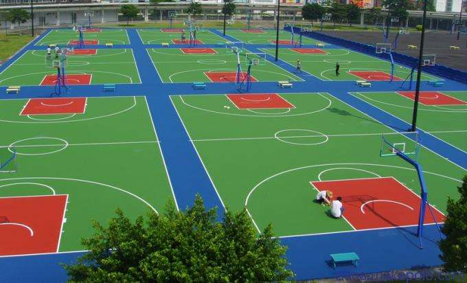 丙烯酸材料籃球場